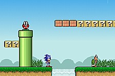 Sonic Lost In Mario World